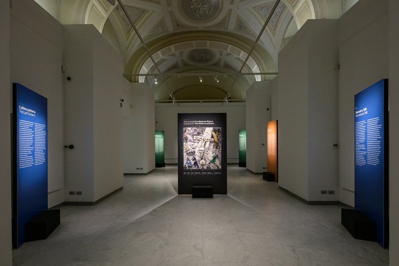 Museo Del Corso Polo Museale Installation View Marc Chagall: Crocifissione Bianca Sala Didattica - ph Vinicio Ferri ⓒFondazione Roma