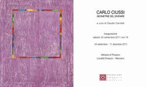 Carlo Ciussi - Senza Titolo 2011 - Courtesy of A Arte Studio Invernizzi