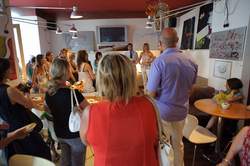 Inaugurazione L'alba della vita di Federica Pagan