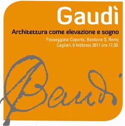 Invito Lectio Magistralis Vittorio Sgarbi a Cagliari su Gaudì
